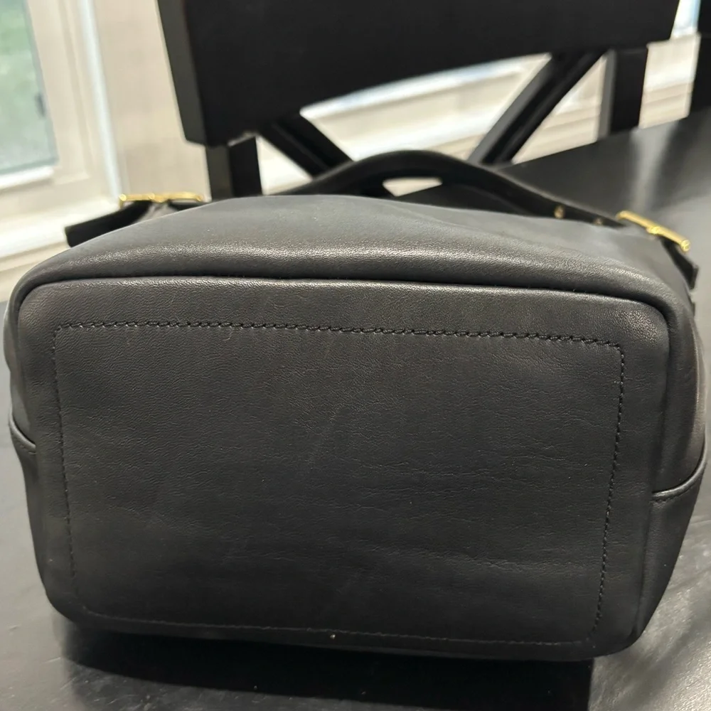 VINTAGE COACH 2001 Legacy West Hobo Black Leather USA - 9823
